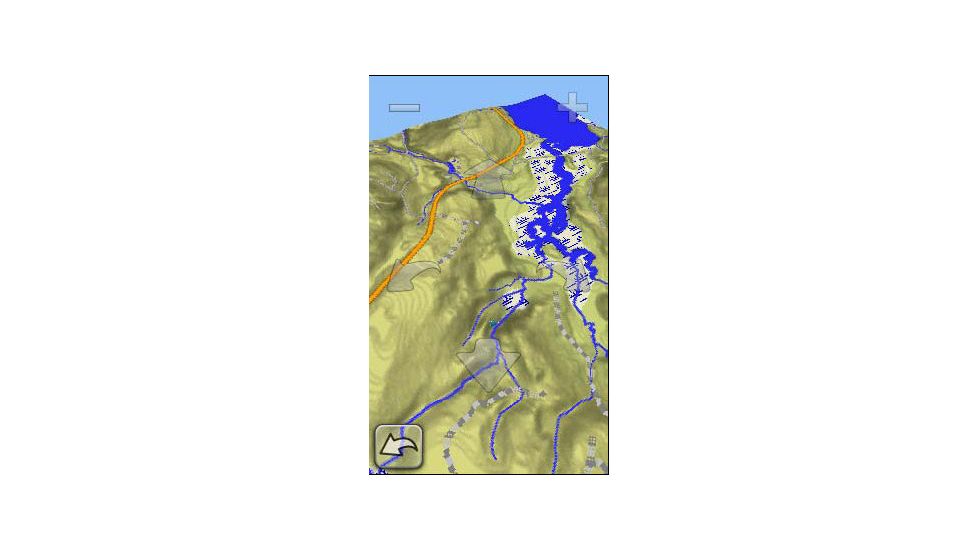 Garmin TOPO US 24K DVD Map, Oregon Screenshot