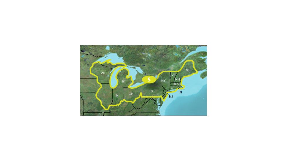 Garmin TOPO US 24K Northeast DVD Map