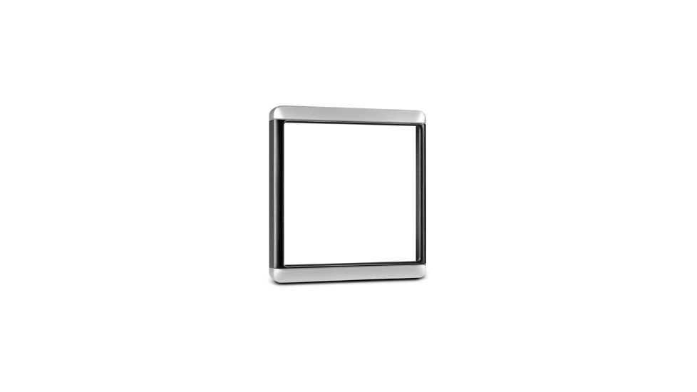 Garmin Trim Snap Piece Cover - Silver/Black 010-12022-01