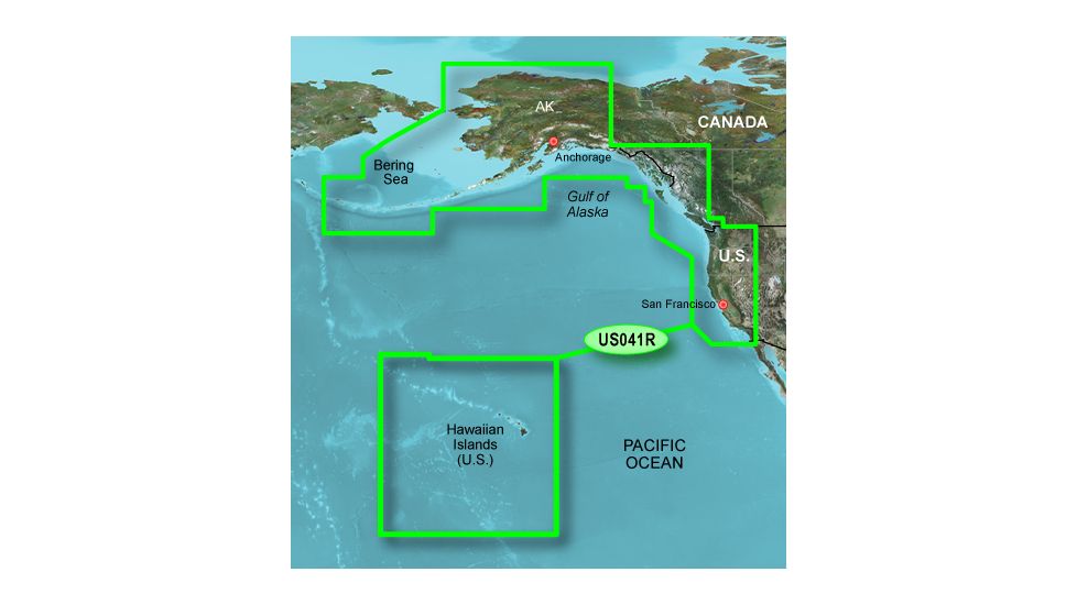 Garmin BlueChart g2 - US West g2