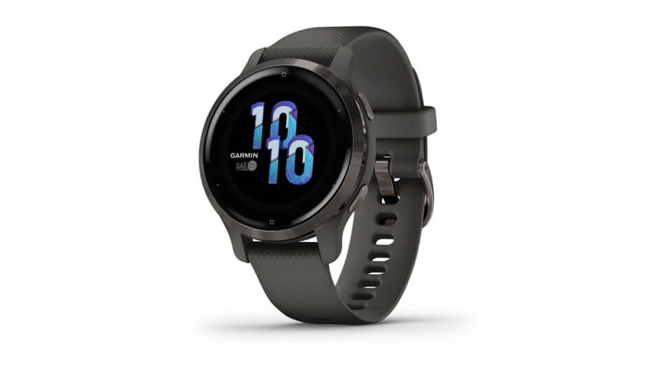 Garmin Venu 2S, Grey + Slate, Slate/Graphite, 010-02429-00