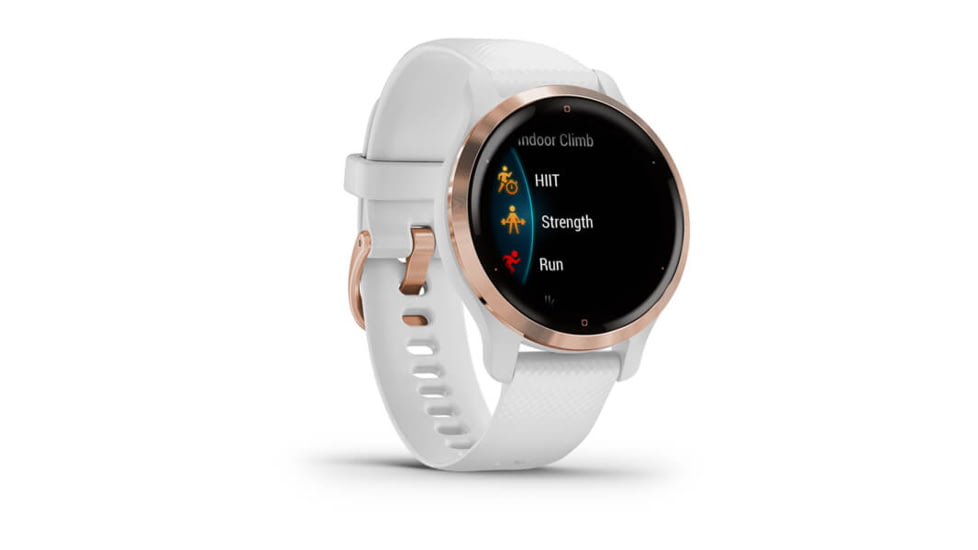 Garmin Venu 2S, Rose Gold + White, Rose Gold/White, 010-02429-03