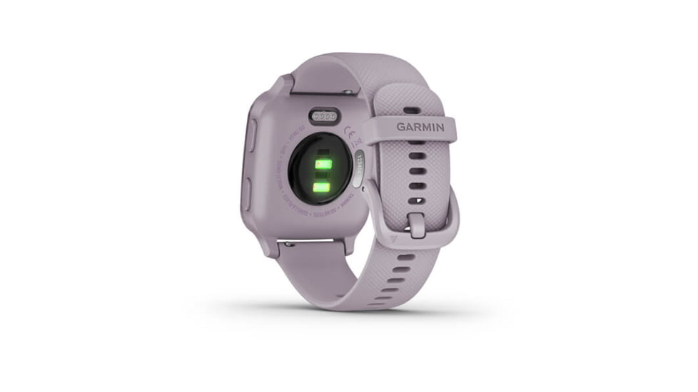 Garmin Venu SQ GPS Smartwatch, Metallic Orchid Aluminum Bezel with Orchid Case and Silicone Band, 010-02427-02