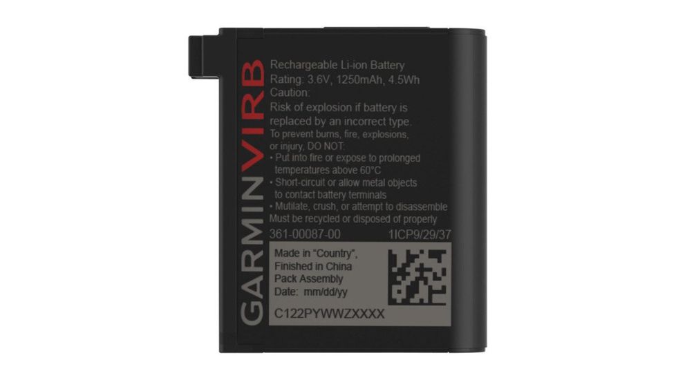Garmin Virb Ultra, Rechargeable Battery 010-12389-15