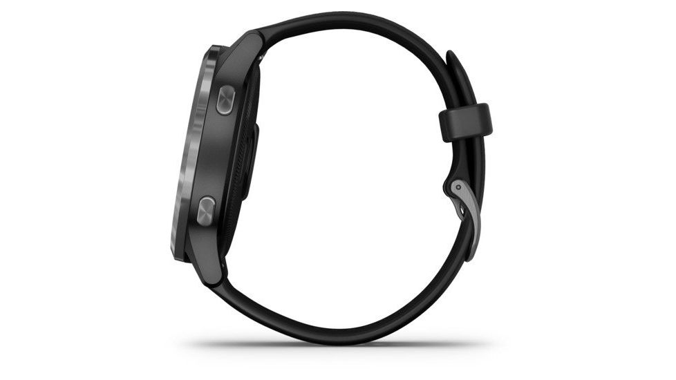 Garmin Vivoactive 4 GPS Smartwatch, Black/Slate, 010-02174-11