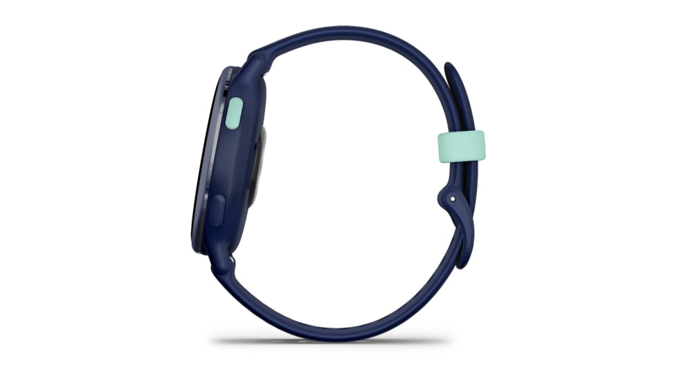 Garmin Vivoactive 5 Watch, Metallic Navy Aluminum Bezel w/ Navy Case and Silicone Band, 010-02862-12