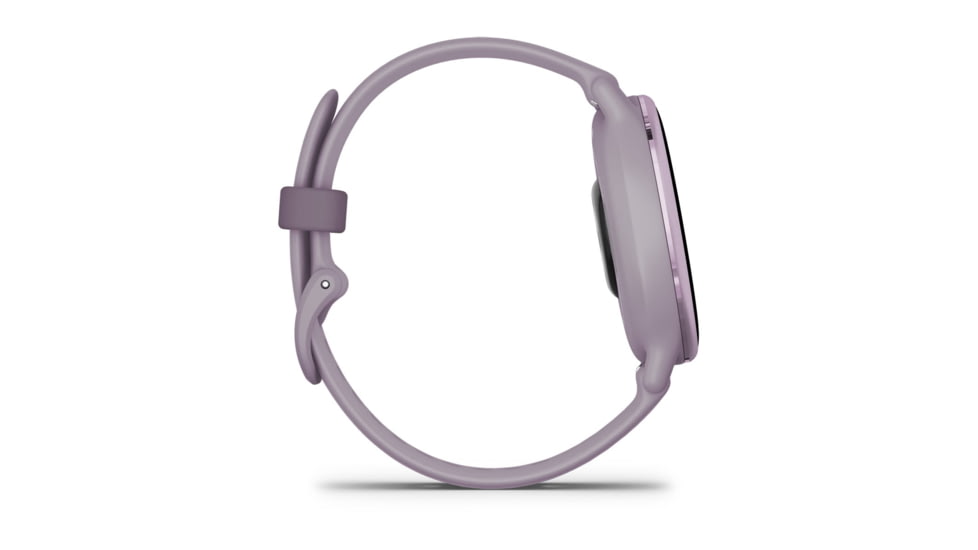Garmin Vivoactive 5 Watch, Metallic Orchid Aluminum Bezel w/ Orchid Case and Silicone Band, 010-02862-13