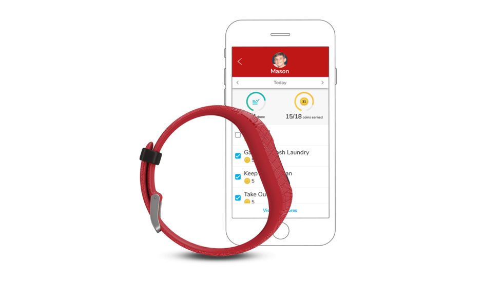 Garmin Vivofit jr. 2, Kid's Activity Tracker, Star Wars - Dark Side, Red 010-01909-3B