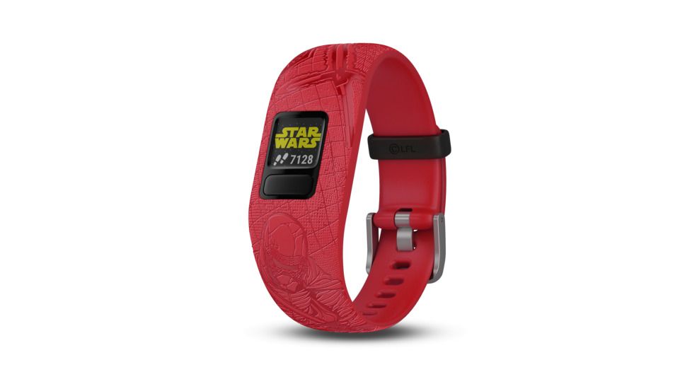 Garmin Vivofit jr. 2, Kid's Activity Tracker, Star Wars - Dark Side, Red 010-01909-3B