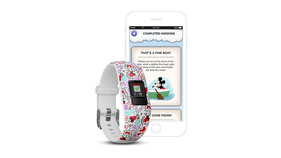 Garmin Vivofit jr2, English Only, Adjustable, Minnie Mouse 010-01909-30