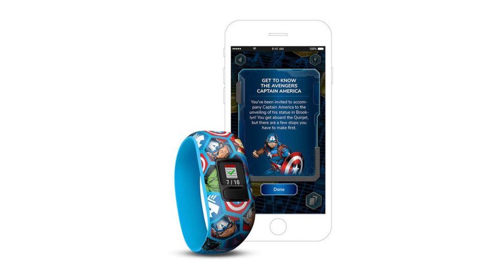 Garmin Vivofit jr2, English Only, Stretchy, Avengers 010-01909-22