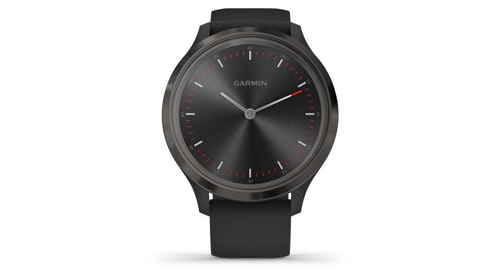 Garmin Vivomove 3 Hybrid Smartwatch, Black/Slate, 010-02239-01