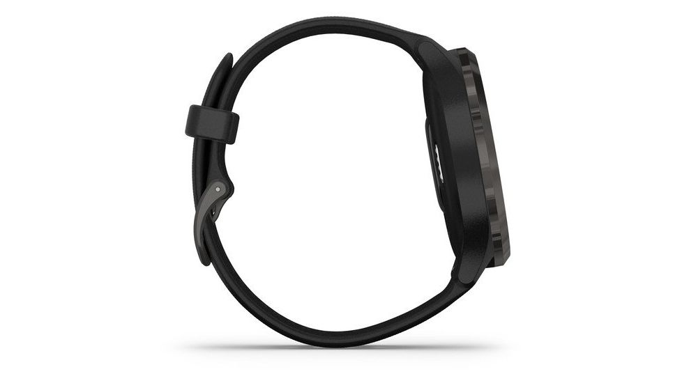 Garmin Vivomove 3 Hybrid Smartwatch, Black/Slate, 010-02239-01