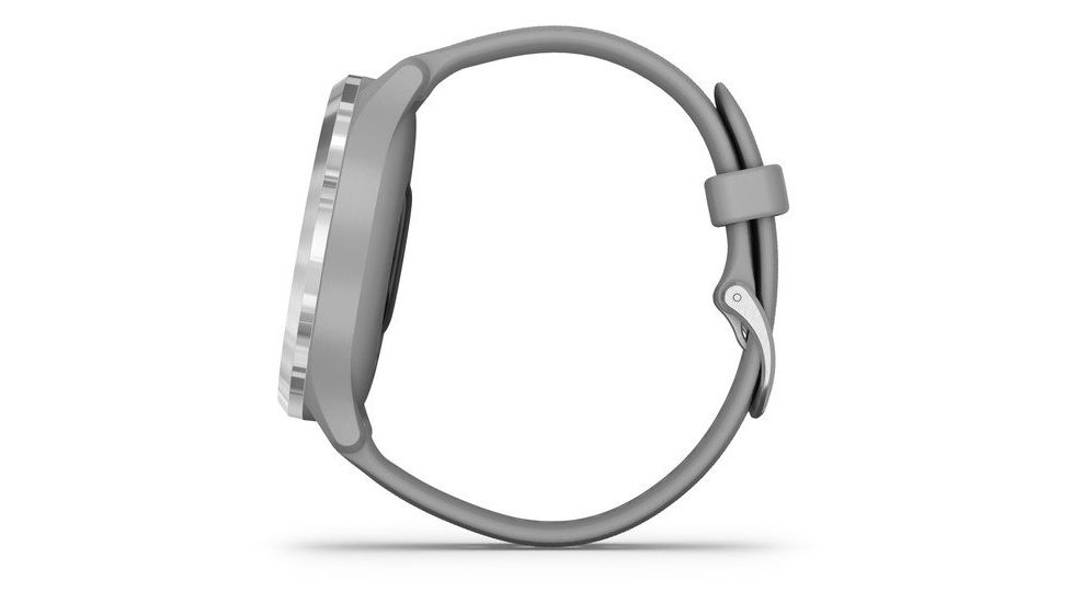 Garmin Vivomove 3 Hybrid Smartwatch, Powder Gray/Silver, 010-02239-00