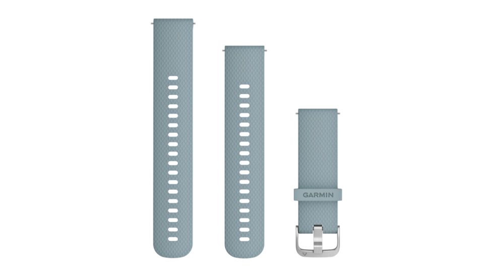 Garmin Vivomove HR bands, two sizes included, Seafoam/Silver 010-12691-06