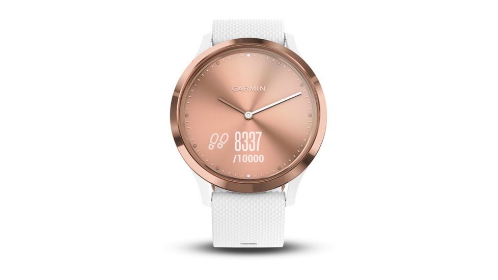 Garmin Vivomove HR, ENG, Sport, Rose Gold/White, Small/Medium 010-01850-12