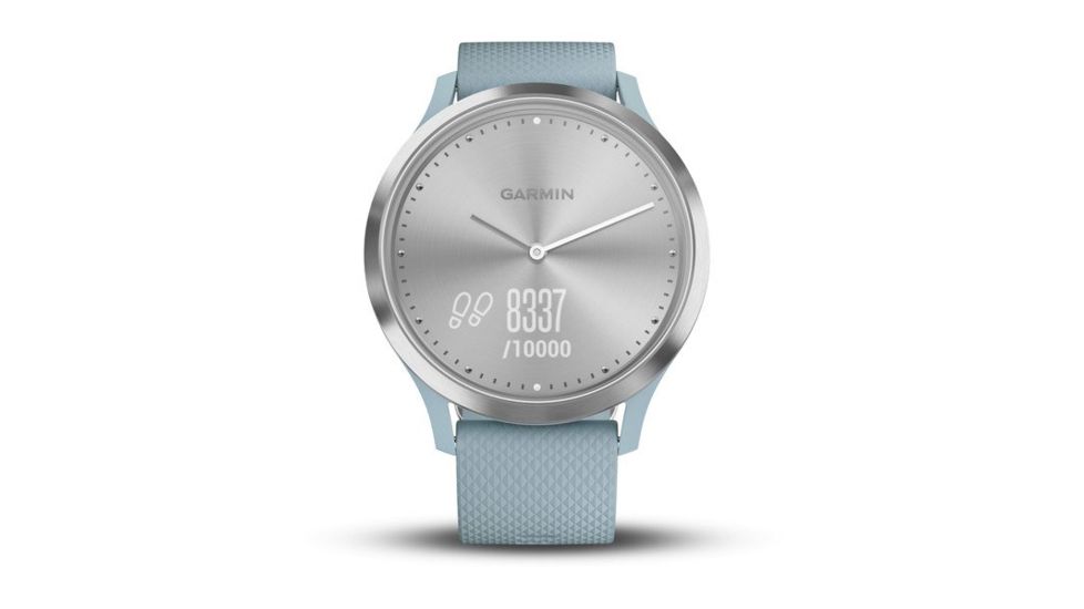 Garmin Vivomove HR, ENG, Sport, Seafoam/Silver, Small/Medium 010-01850-18