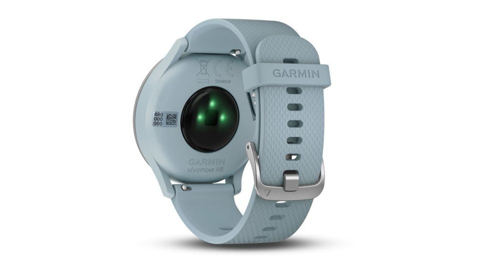 Garmin Vivomove HR, ENG, Sport, Seafoam/Silver, Small/Medium 010-01850-18