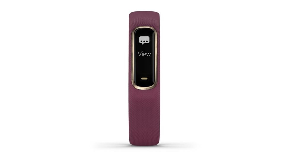Garmin Vivosmart 4, NA/AUS, Merlot/Gold, Small/Medium 010-01995-11