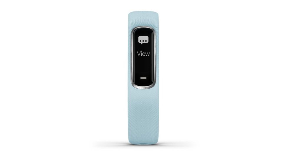 Garmin Vivosmart 4, NA/AUS, Blue/Silver, Small/Medium 010-01995-14