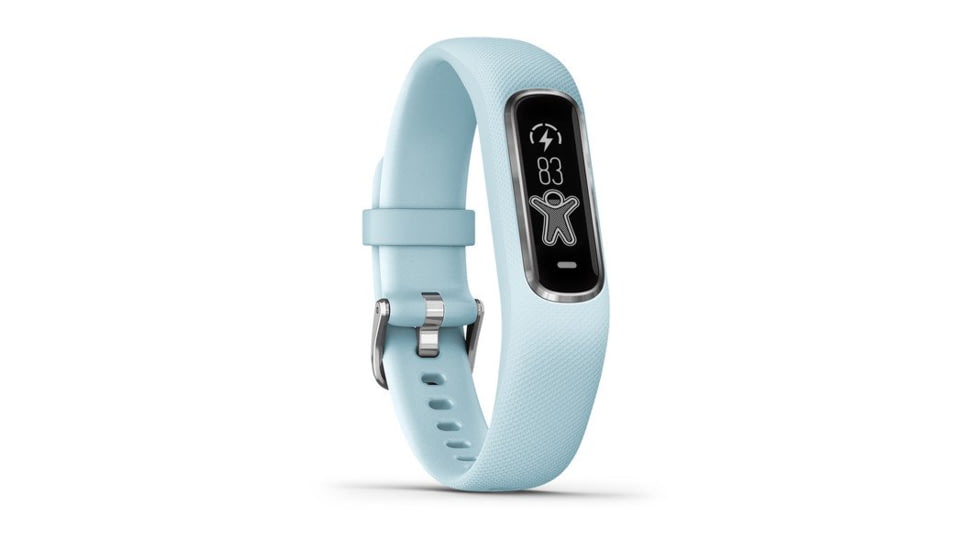 Garmin Vivosmart 4, NA/AUS, Blue/Silver, Small/Medium 010-01995-14