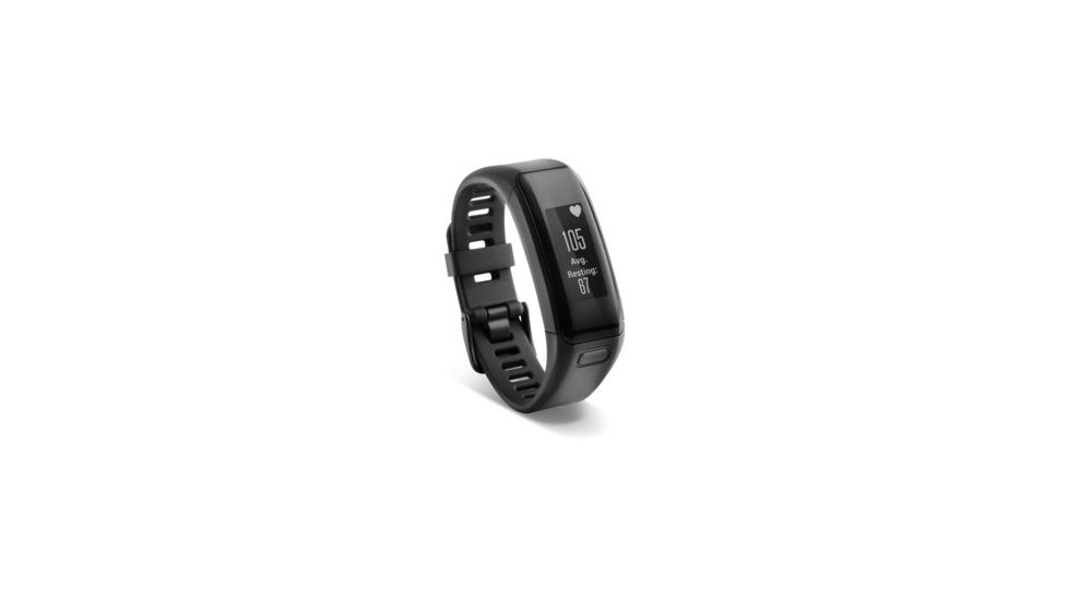 vvosmart HR Smart Activity Tracker with Wrist-based Heart Rate - Regular fit, Black