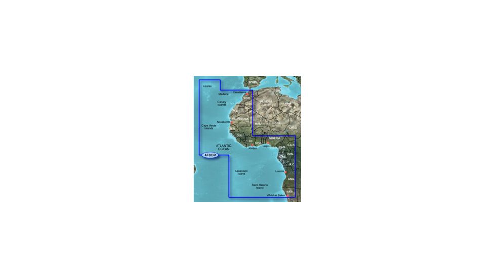 Garmin Western Africa 010 C0749 20