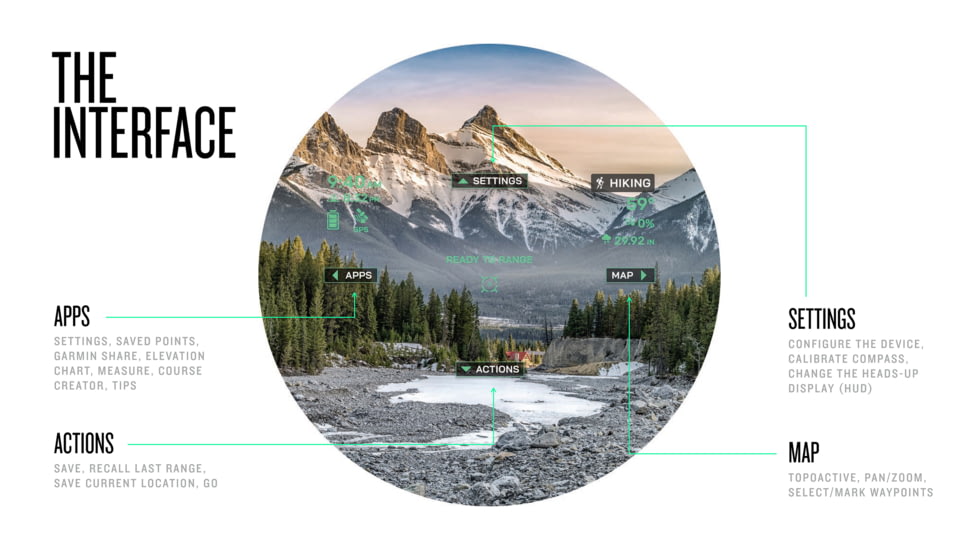 Garmin Xero L60i Laser 7x32mm Rangefinder, 960x540 pixels, Black, 010-02691-00