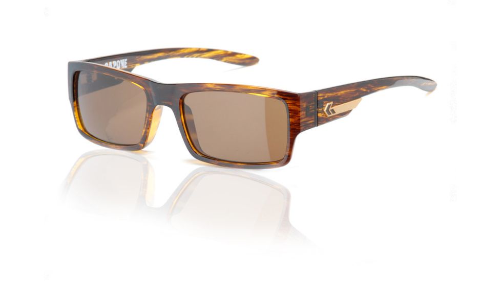 Gatorz Capone Sunglasses, Amber Polarized Lens, Tortoise Frame CAPTOR03P