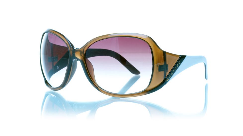Gatorz Celbnw03fBnw Celita Brown White Frame Brown Fade Lens Sunglasses