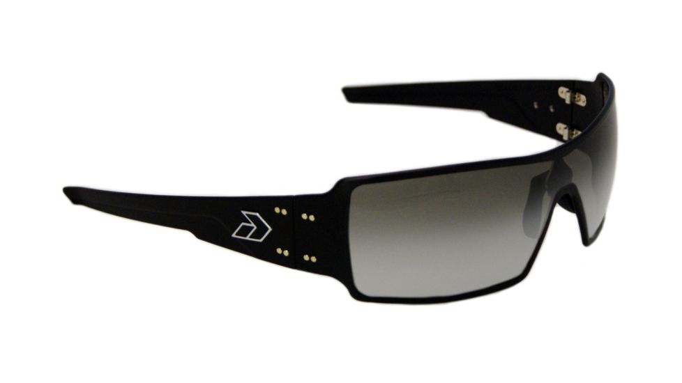 Gatorz Darblk01fBk Darth Black Frame Gray Fade Sunglasses