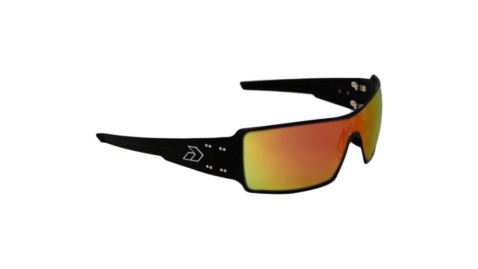Gatorz Darth - Black Frame, Sunburst Lens Sunglasses DARBLK13MBK