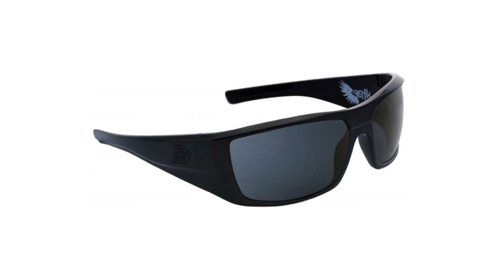 Gatorz Fenblk01Bk Fenix Black Frame Grey Lens Sunglasses