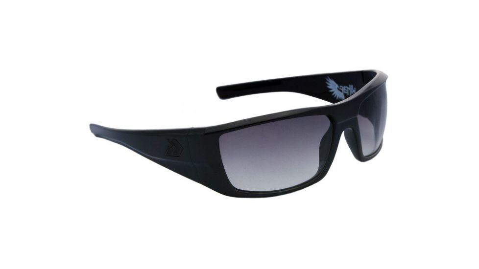 Gatorz Fenblk01fBk Fenix Black Frame Black Fade Lens Sunglasses