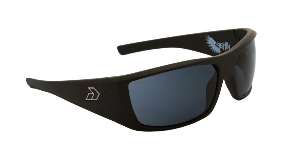 Gatorz Fenmbk01Bkm Fenix Matte Black Frame Grey Lens Sunglasses