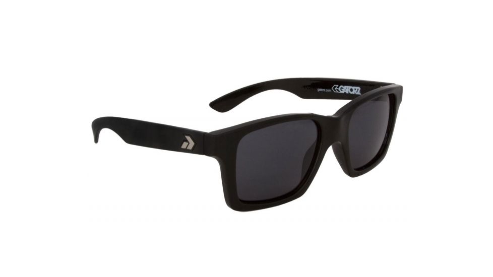 Gatorz Iamblk01Bk Iam Black Frame Grey Lens Sunglasses
