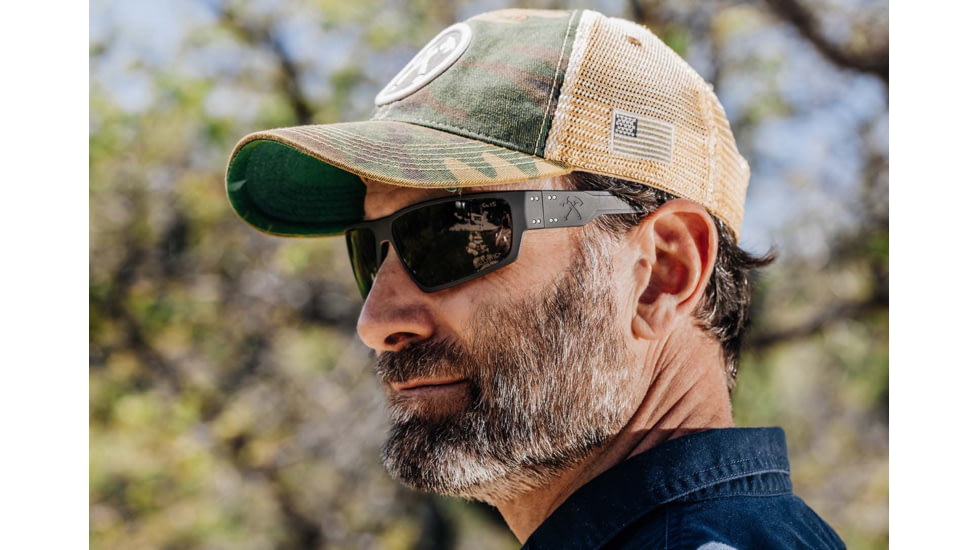 Gatorz Jack Carr Warhawk Sunglasses, Black, Medium, 841235127861