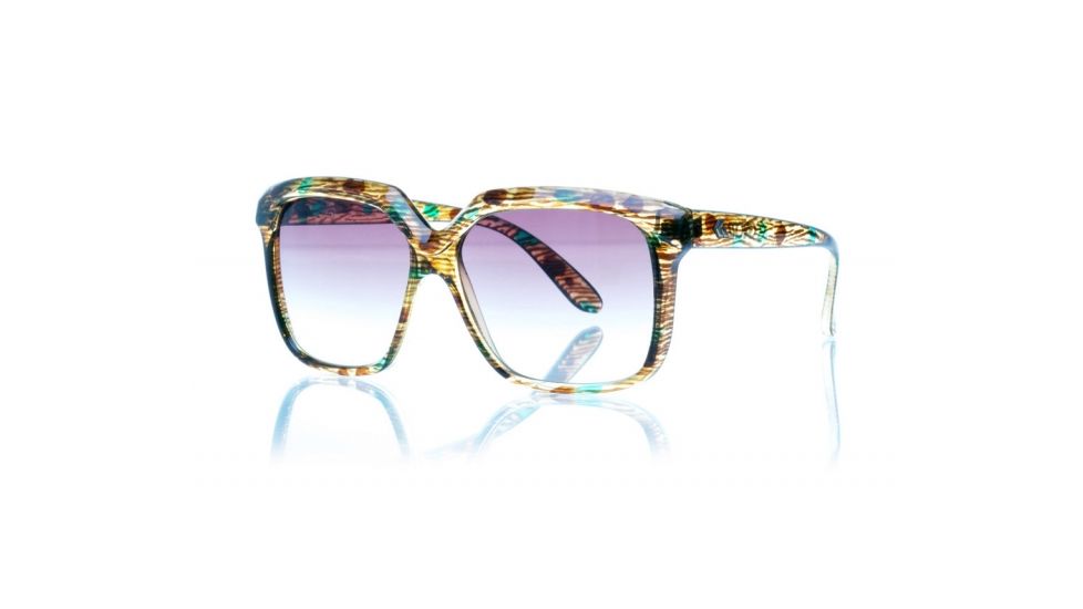 Gatorz Jelbng03fBn Jellyka Brown Green Frame Brown Fade Lens Sunglasses