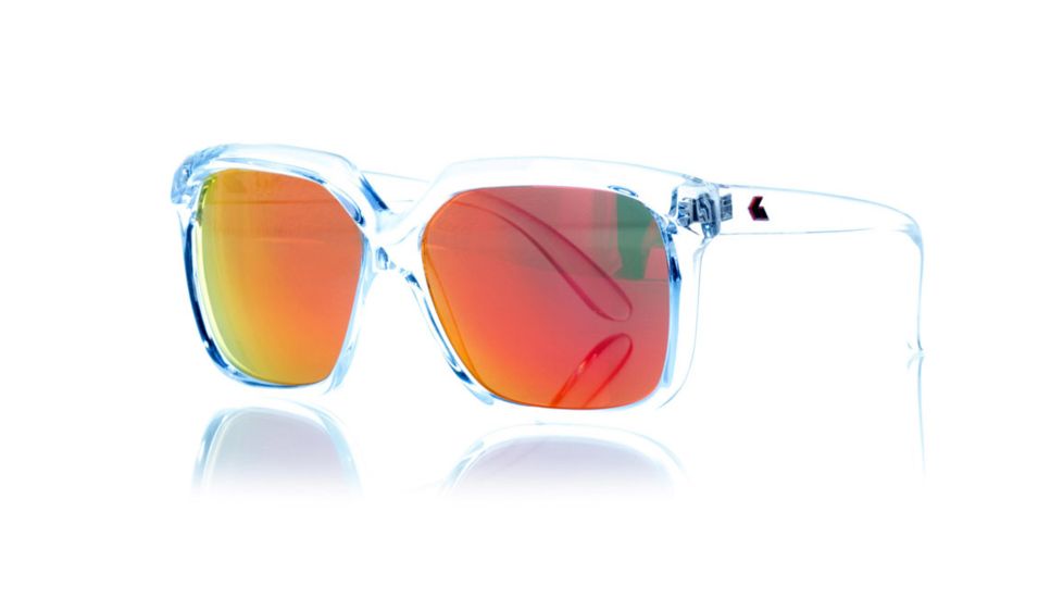 Gatorz Jelclr13mKl Jellyka Clear Frame Red Sunburst Lens Sunglasses