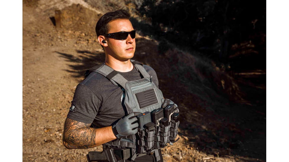 Gatorz Mag Sunglasses, Black Frame, Gray Lens, GZ-01-001