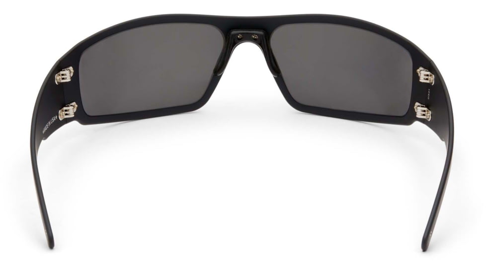 Gatorz Magnum Sunglasses, Black Frame, Smoked Polarized W/ Chrome Mirror Lens, GZ-01-025