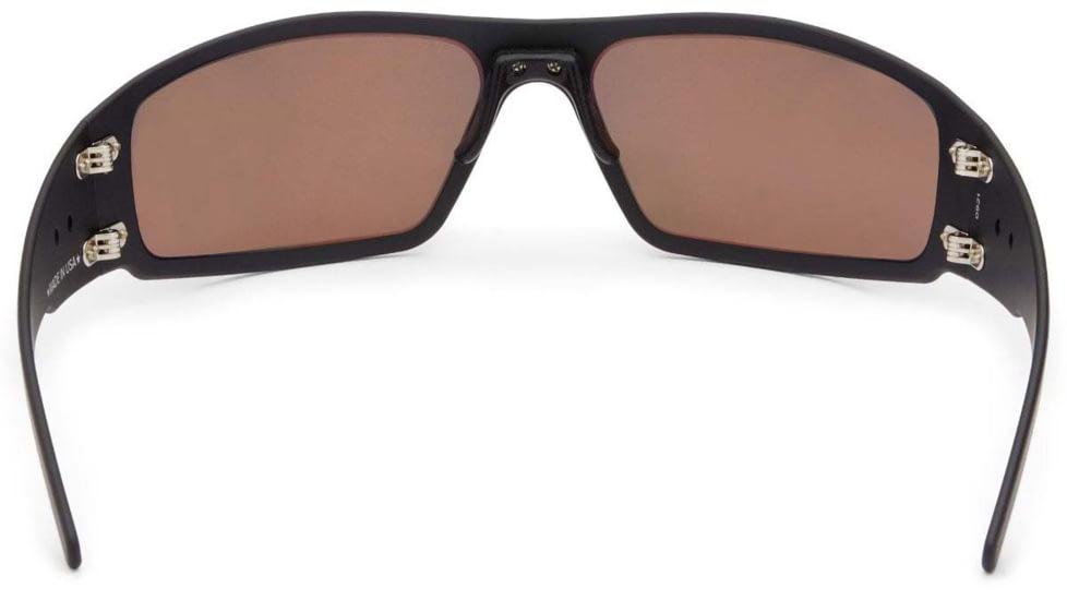 Gatorz Magnum Sunglasses, Blackout Frame, Smoke Polarized w/Sunburst Mirror Lens, GZ-01-014