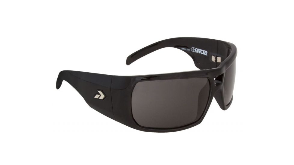 Gatorz Maxblk01pBk Maxx Black Frame Polarized Grey Lens Sunglasses