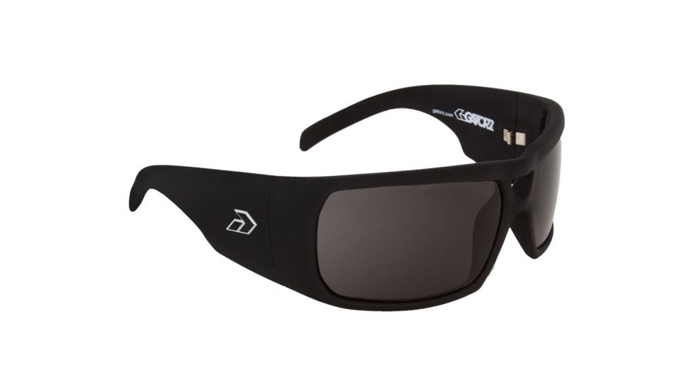 Gatorz Maxmbk01pBkm Maxx Matte Black Frame Polarized Grey Lens Sunglasses