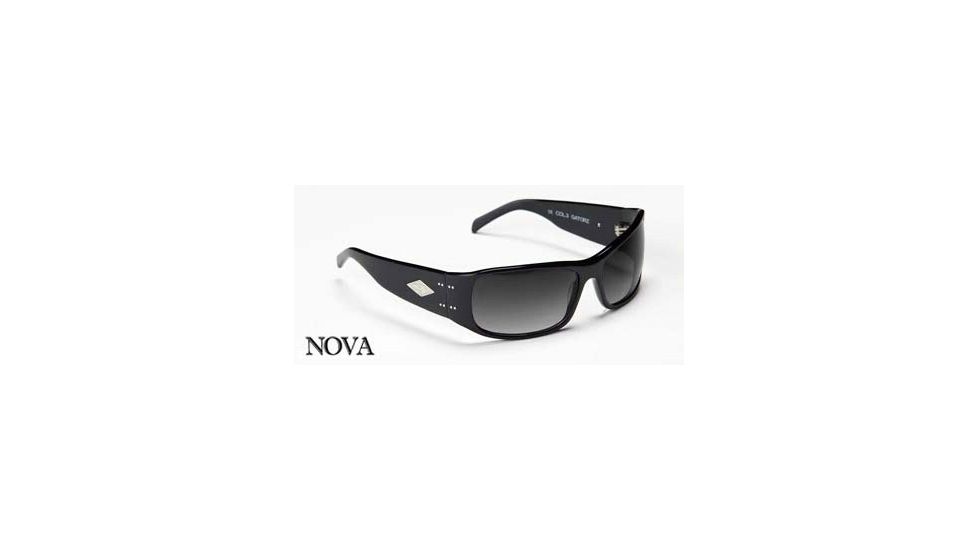 Gatorz Nova, Black Frame, Grey Gradient Lens