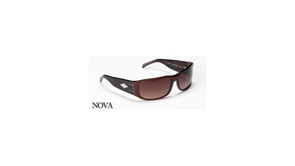Gatorz Nova, Brown Frame, Brown Gradient Lens