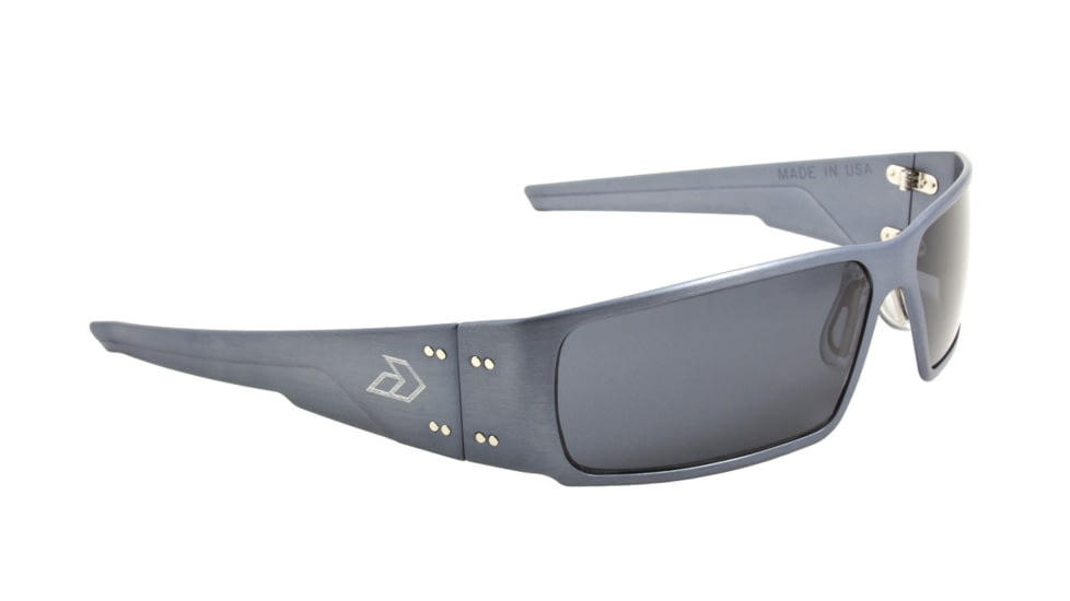 Gatorz Octane Sunglasses, Gunmetal Frame, Grey Polarized Lens OCTGUN01P