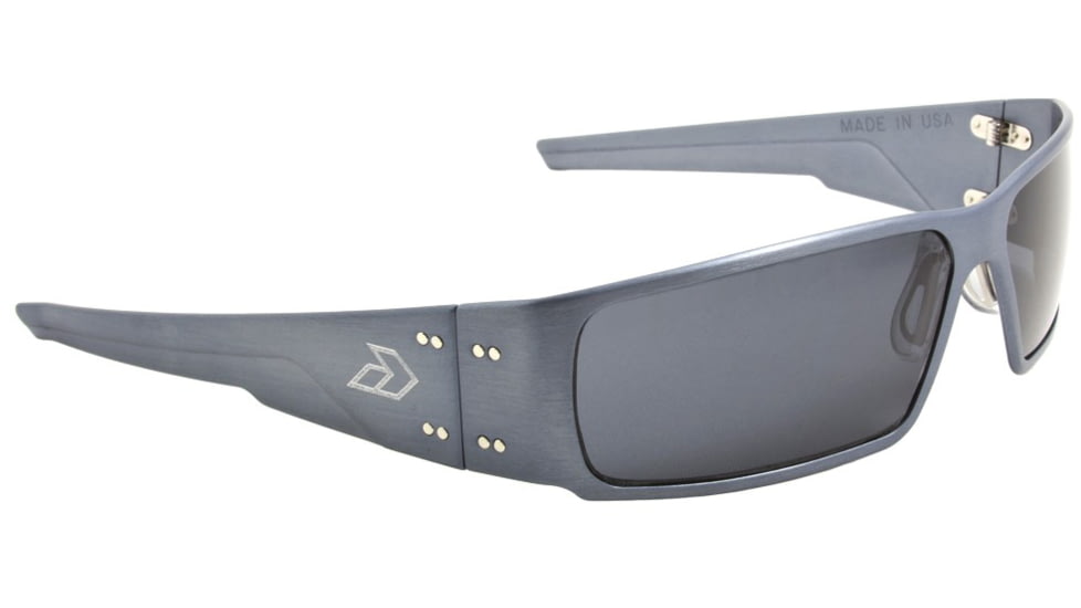 Gatorz Octane Sunglasses, Gunmetal Frame, Grey Polarized Lens OCTGUN01P