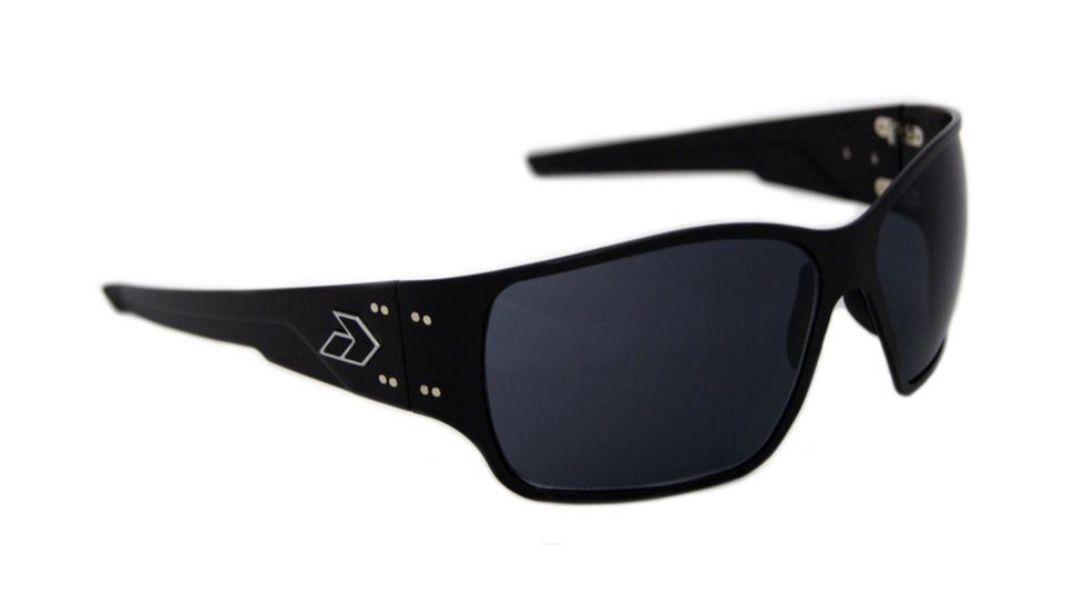 Gatorz Ragblk01Bk Rage Black Frame Grey Lens Sunglasses
