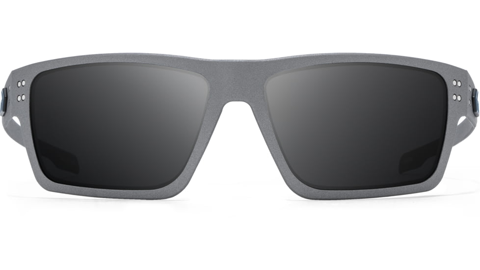 Gatorz Sentix Navy Seal Foundation Glasses w/NSF Blue Logo, Gunmetal, 841235129858